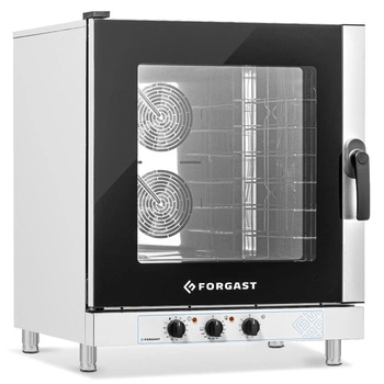 Elektrický konvektomat 6 GN 1/1 nebo 6 zásobníků 60x40 cm, 10.5 kW | FORGAST FG09522