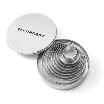 Sada kulatých vykrajovátek - sada 9 kusů FORGAST FG11233