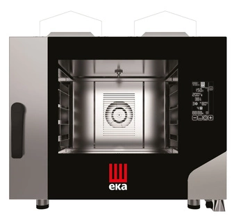 HENDI MKF464GBM Millenial Black Mask Pekárna 4x600x400 Plynová kombinovaná parní trouba