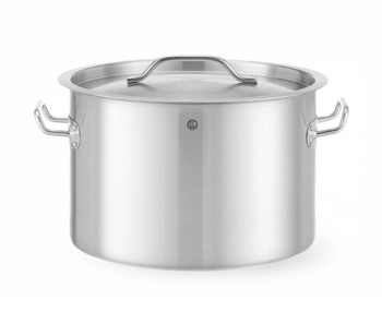 Střední nerezový hrnec - objem 24 l BUDGET | HENDI 832844
