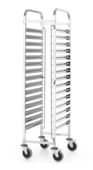 15x GN 1/1 KitchenLine přepravní vozík na nádoby HENDI 813270