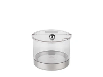 Malá chladicí miska s nerezovým podstavcem Mini TOP FRESH s vložkou a víkem, 14x11,5 cm | APS 11815