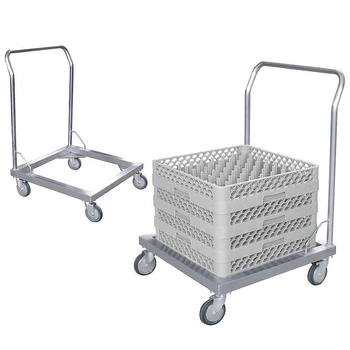 Vozík pro přepravu košů do myček, 60x60x88 cm | CONTACTO 8107/600