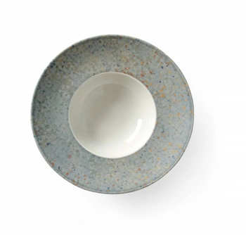 Talíř na těstoviny Drops Collection - průměr 27,5 cm, šedý HENDI 778920