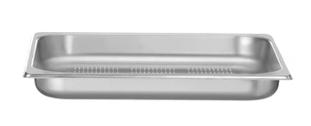 Kontejner GN 2/3 hluboký 4 cm z nerezové oceli PROFI LINE PRERFORATED | HENDI 802342