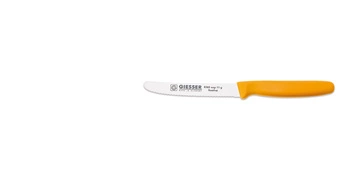 Univerzální nůž s vlnitým ostřím - 11 cm, žlutý | GIESSER MESSER 8365 wsp 11 g