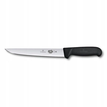 Řeznický nůž s hladkou čepelí FIBROX - délka čepele 20 cm | VICTORINOX 5.5503.20