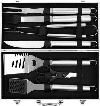 Sada na grilování v kufříku 7 dílů | YATO YG-20111