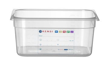 HACCP polypropylen GN 1/2 hrnec 15 cm hluboký HENDI 880166