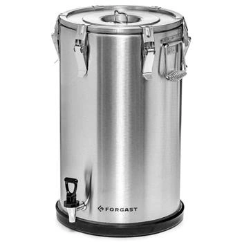 35 l ocelová termoska s kohoutkem FORGAST FG05935