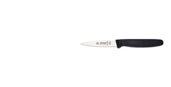 Loupací nůž s vlnitým ostřím - 8 cm, černý | GIESSER MESSER 8315 wsp 8.0