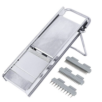 Ruční kráječ zeleniny, mandolína, tloušťka řezu do 1 cm | CONTACTO 4460/400