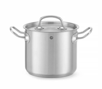 Nerezový vysoký hrnec - objem 2,8 l Kitchen Line | HENDI 837108