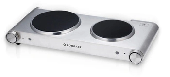 Elektrický vařič dvouplotýnkový, 2.5 kW, 230 V | FORGAST FG09042