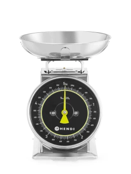 Kuchyňská váha do 5 kg s miskou | HENDI 580042