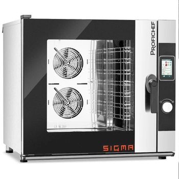 Elektrická konvektomata Sigma 7 GN 1/1, elektronické ovládání, 10,6 kW, 400 V | PROFICHEF PCS11007