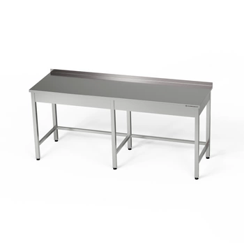 Nerezový pracovní stůl 180x70x85 cm | FORGAST