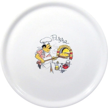 Tradiční talíř na pizzu, bílý - průměr 31 cm HENDI 768808