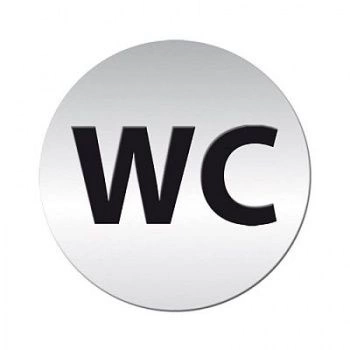 Samolepicí informační cedule na WC HENDI 663622