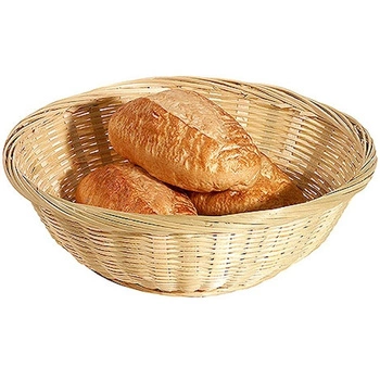 Kulatý košík na pečivo z polypropylenu, 22 cm | CONTACTO 4884/220