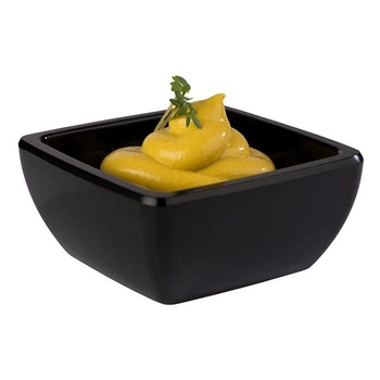 Miska PURE z melaminu černá | APS 84426