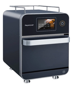 Konvekčně-mikrovlnná trouba s dotykovým displejem, 18 l, 230V/3,5 kW, černá | PROFICHEF PC09918