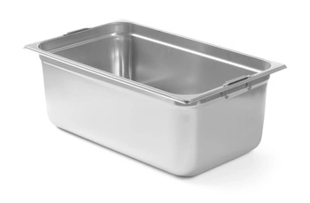 GN 1/1 hluboký kontejner 20 cm se zatahovacími držadly PROFI LINE | HENDI 803202