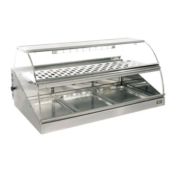 Modulární chladicí vitrína 3x GN 1/1, stříbrná, 360 l | ROLLER GRILL VHF 1000