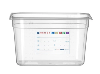 HACCP polypropylen GN 1/3 hrnec 20 cm hluboký HENDI 880258