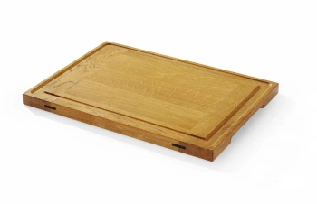 Dubové servírovací prkénko, 37x27 cm | HENDI 505465