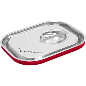 Víko s těsněním pro GN 1/2 z nerezové oceli | FORGAST FG04112V1