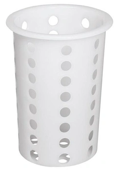 Košík na příbory, polyetylen, bílý, 9.5x13.5 | APS 11998