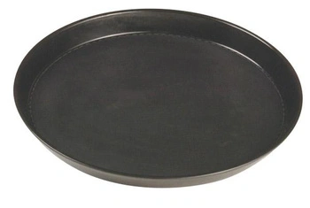 Podnos GRIPZONE, z kompozitu GFK, černý, 36.5x4 cm | APS 500