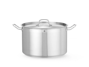 Střední nerezový hrnec - objem 23,5 l Profi Line | HENDI 831700