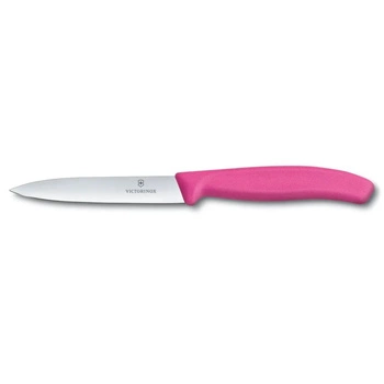 Švýcarský nůž na zeleninu Swiss Classic růžový délka čepele 10 cm | VICTORINOX 6.7706.L115