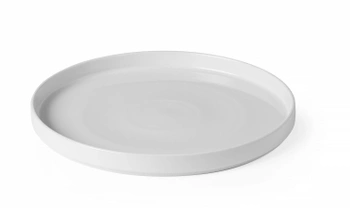 Talíř s vysokým okrajem Oslo, bílý - průměr 28 cm HENDI 768754