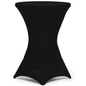 Potah na koktejlový stůl 80 cm černý| FORGAST FG03820