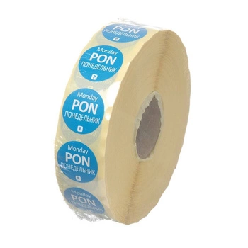 Jednorázová samolepka FOOD SAFETY - pondělí | HENDI 850008