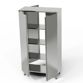 Nerezová průchozí skříň 100x60x180 cm | FORGAST