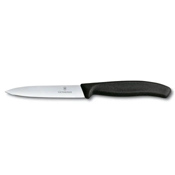 Švýcarský nůž na zeleninu Swiss Classic černý délka čepele 10 cm | VICTORINOX 6.7703
