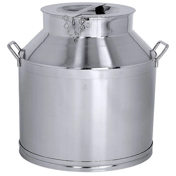 Nádoba s víkem 50 l, nerezová ocel, výška 65 cm | CONTACTO 3010/050