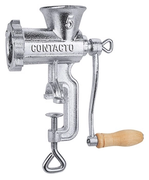 Ruční mlýnek na maso, zinkovaná litina | CONTACTO 585/005