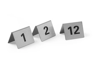 Štítek s číslem 1-12 | HENDI 663844