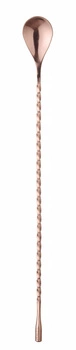 Tyčová lžíce měděné barvy 385x35mm | BAR UP 596555