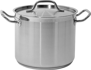 Vysoký hrnec z nerezové oceli – objem 9 l s poklicí | YATO YG-00003