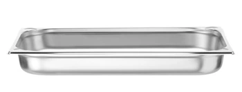 KITCHEN LINE perforovaný nerezový hrnec GN 1/1 hluboký 6,5 cm | HENDI 807125