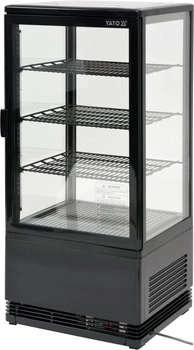 Chladicí vitrína 78 l černá | YATO YG-05056