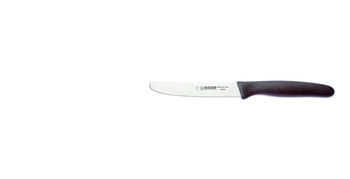 Univerzální nůž s vlnitým ostřím - 11 cm, tmavě šedý | GIESSER MESSER 8365 wsp 11 mm
