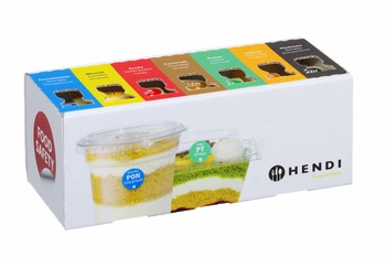 Sada etiket pro bezpečnost potravin s dávkovačem | HENDI 850299