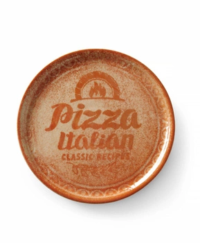 Talíř na pizzu Recipe Collection Brick Red - průměr 31 cm | HENDI 768778